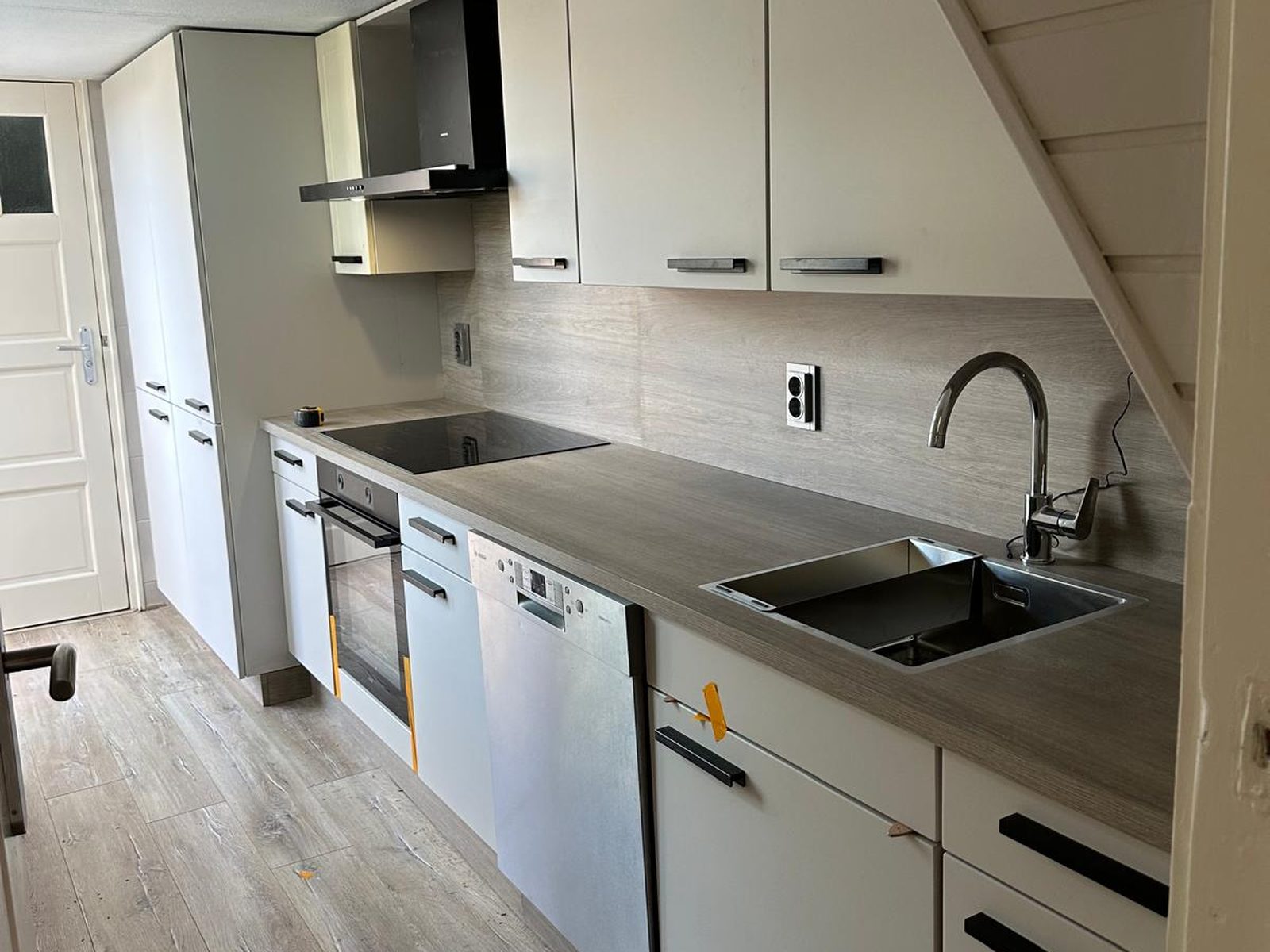 Keuken na de renovatie